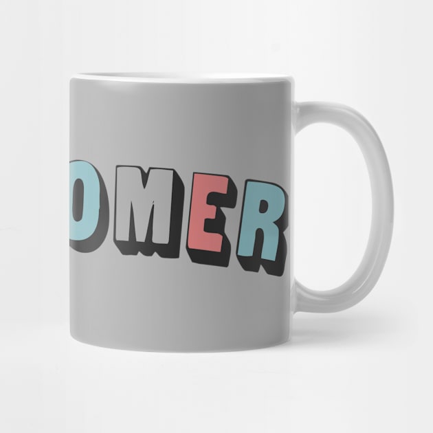 OK BOOMER // Typographic Funny Memeshirt by DankFutura